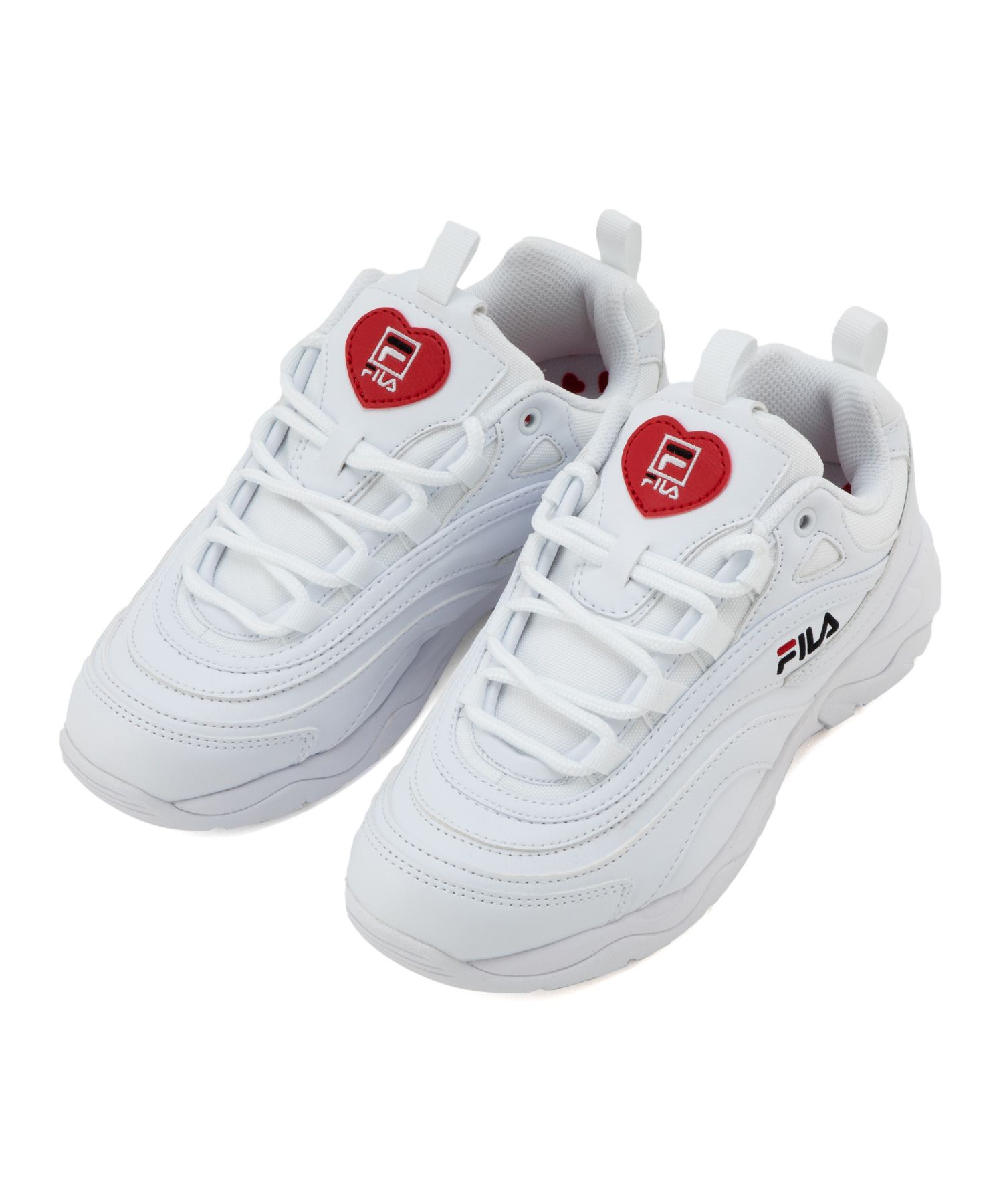 Footwear フィラレイ ハート ウィメンズ ホワイト Fila フィラ 公式通販 オンラインストア