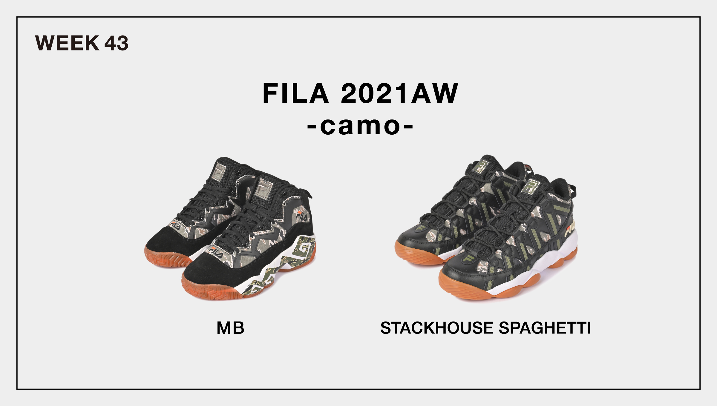 FILA 2021AW NEW ARRIVALS #11 CAMO