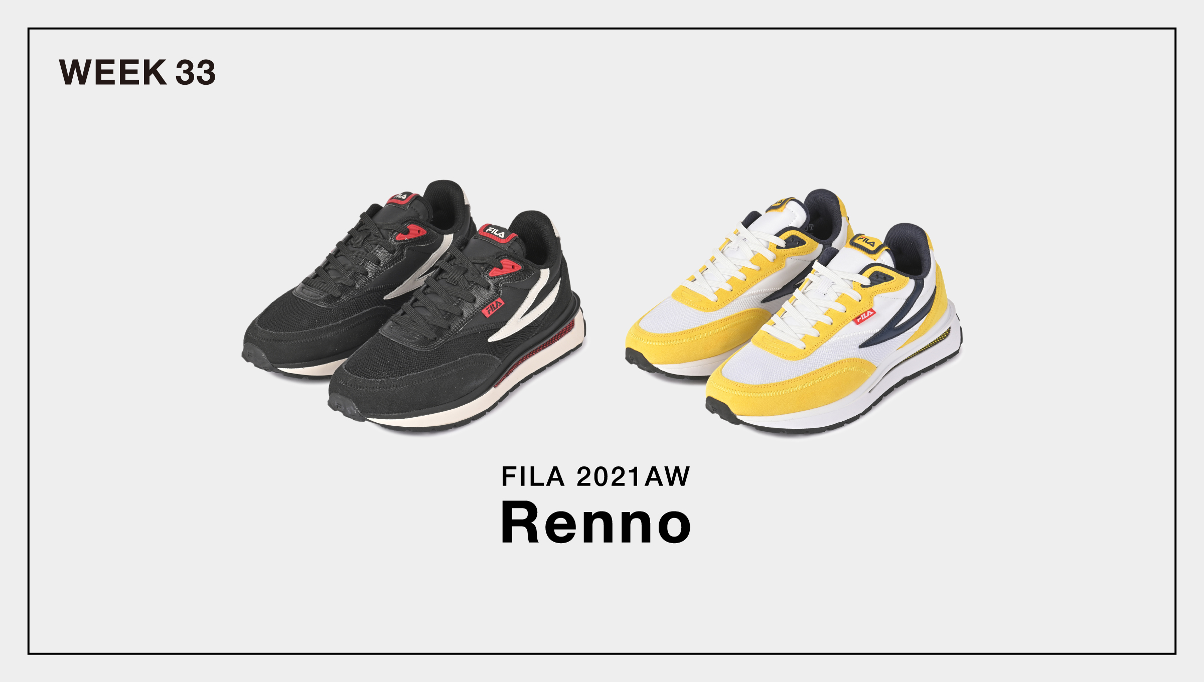 FILA 2021AW NEW ARRIVALS #2 RENNO