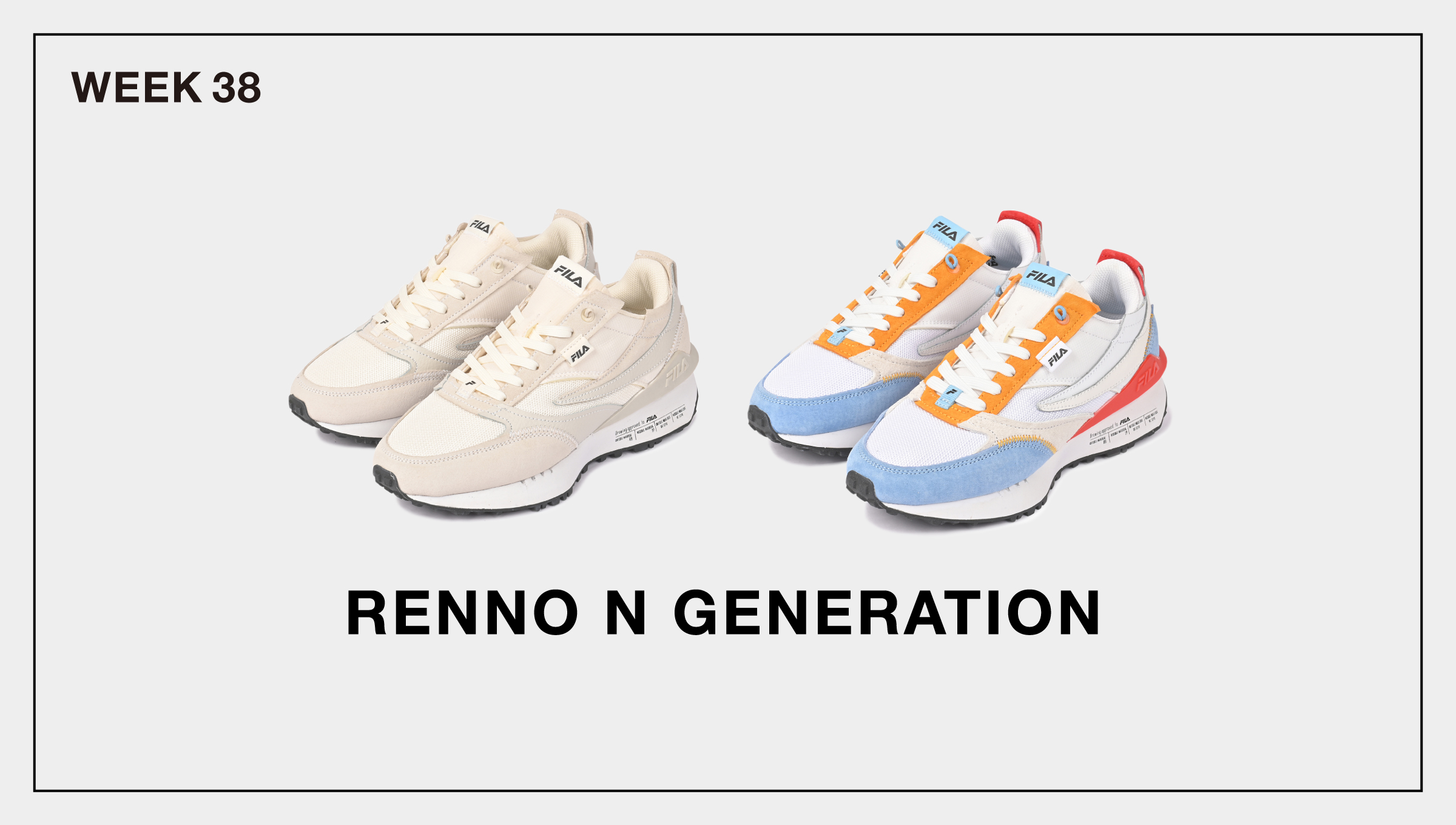 FILA 2021AW NEW ARRIVALS #7 RENNO N GENERATION