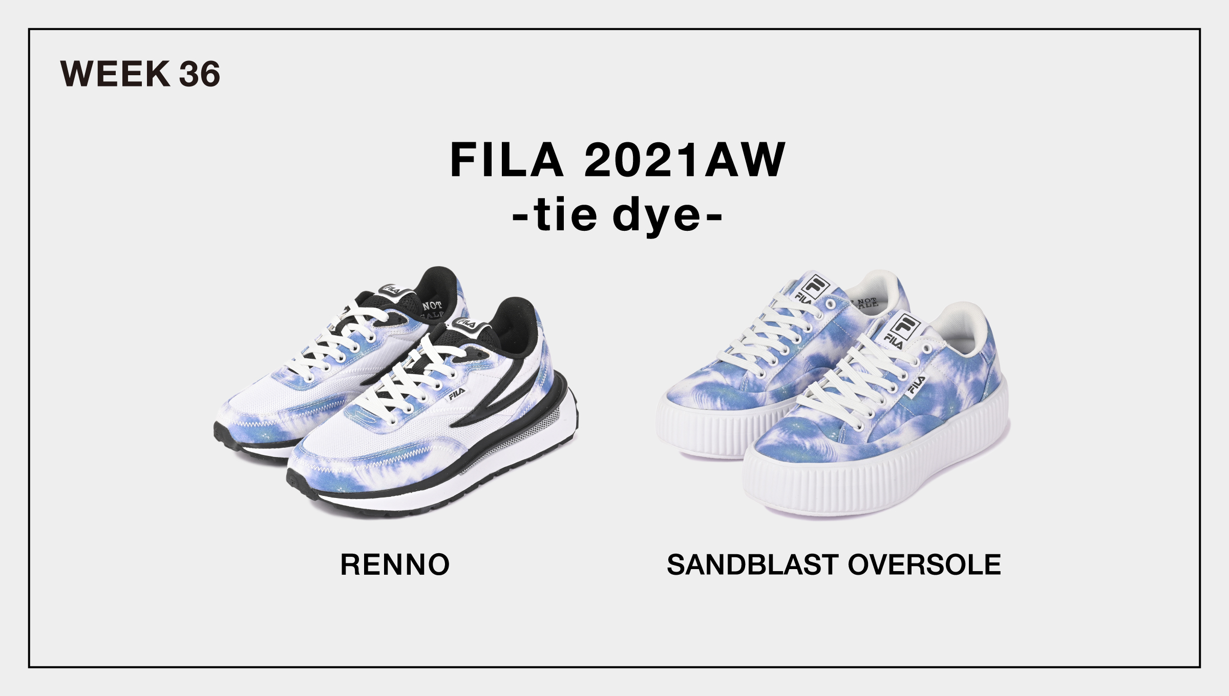 FILA 2021AW NEW ARRIVALS #5 TIE DYE