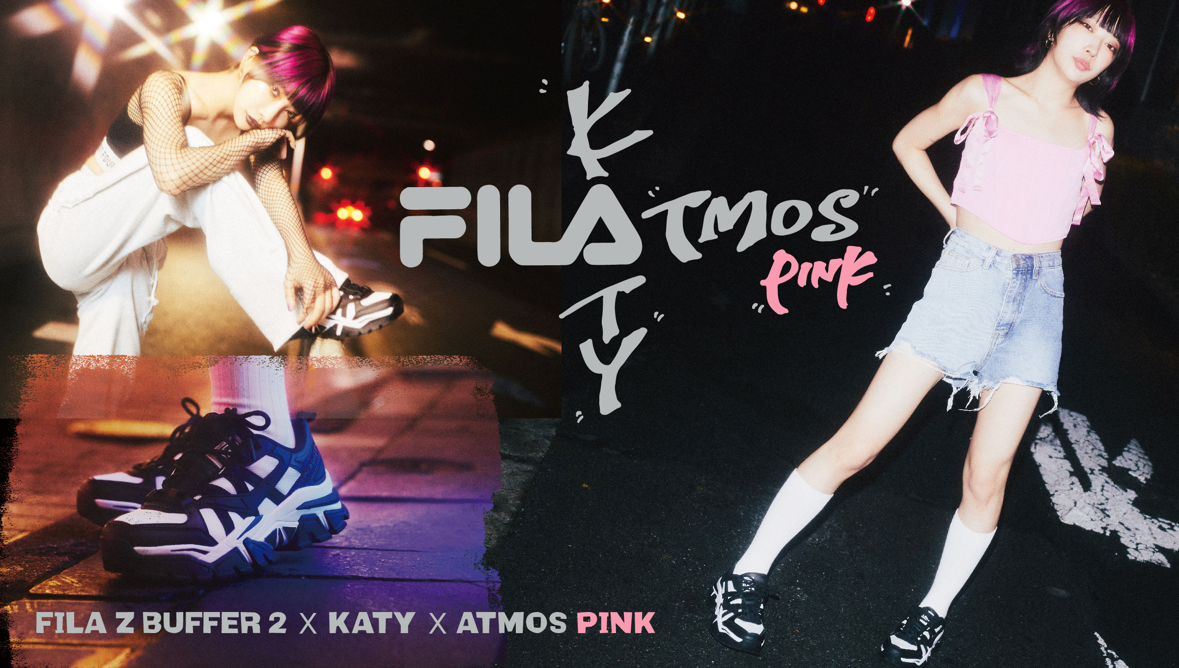 FILA x atmos pink x KATYR{[ViV!