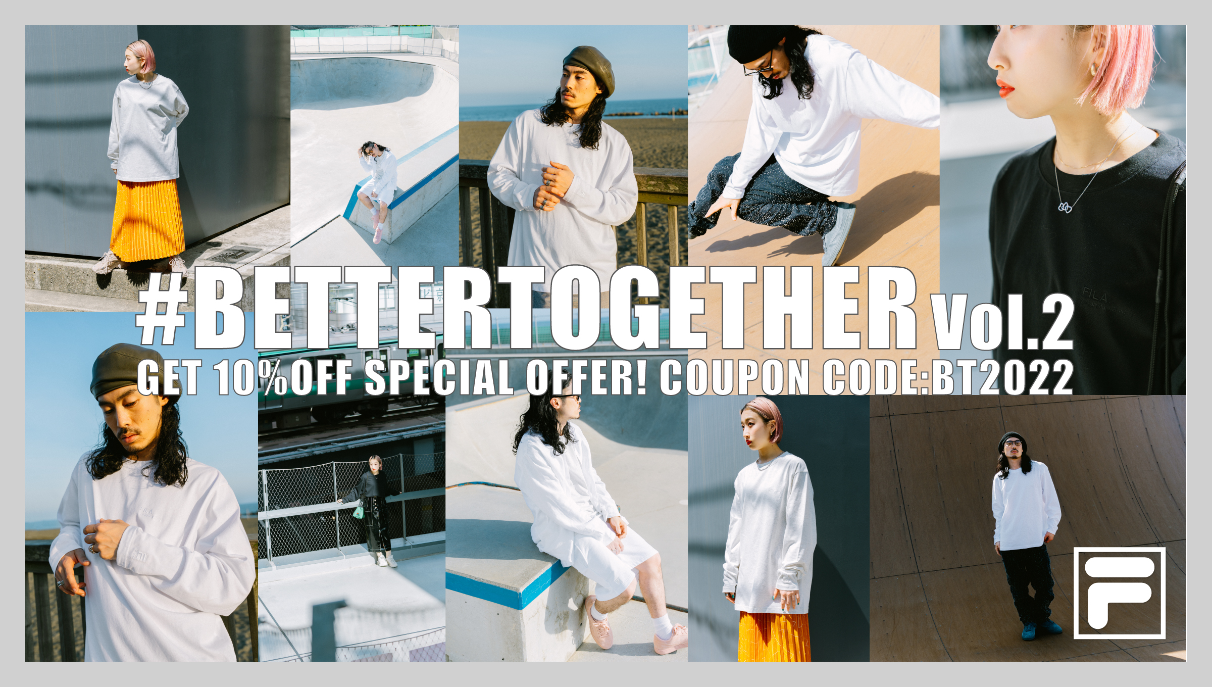 FILA 2022SS HERITGE COLLECTION EXCLUSIVE ITEM [ BETTER TOGETHER [ eI