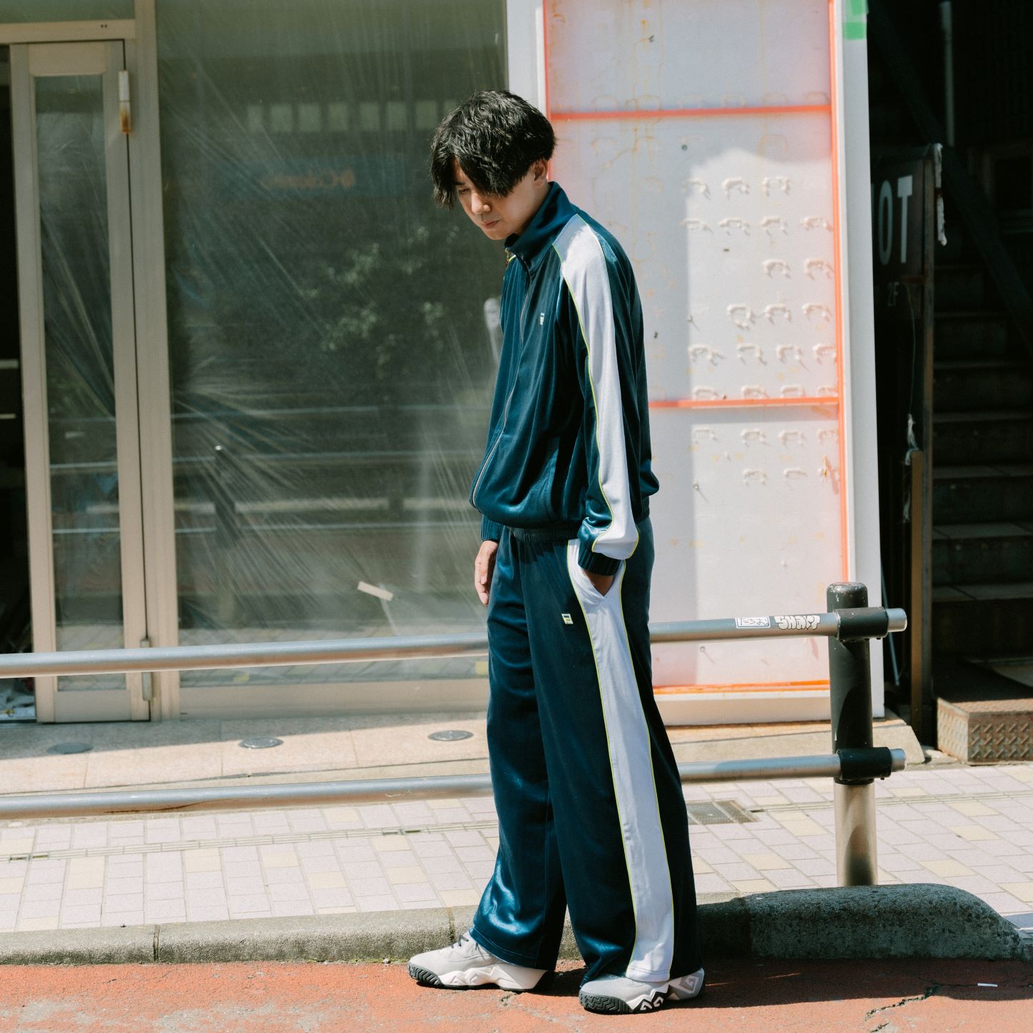 上下セット】FILA べロア シャツ スコート