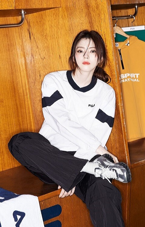 Han so-hee(ハン・ソヒ)が着用する「Our Sport is Beautiful Han so-hee(ハン・ソヒ)が着用する「Our Sport is Beautiful